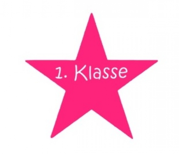 1. Klasse Bügelbild